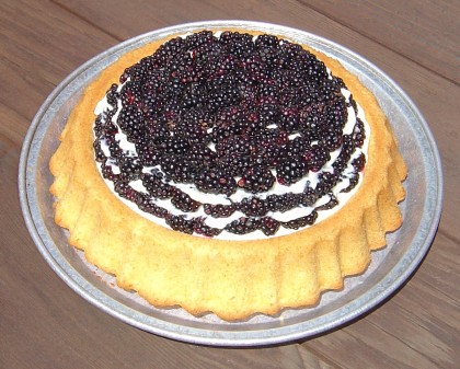 olallieberry-mascarpone cake