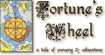 A 'Fortune's Wheel' banner