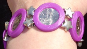 a photo of my Ocean in view! O! The joy! nickel bracelet