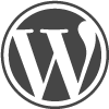 A WordPress logo